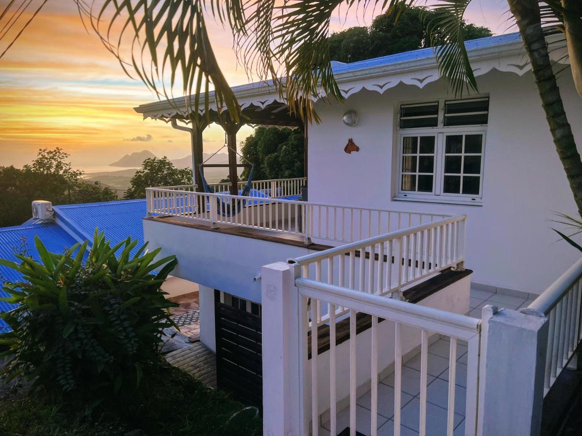 Villa Iguana, Duplex Paisible, Vue Magnifique Mer Et Rocher Du Diamant, Piscine Sainte-Luce Εξωτερικό φωτογραφία